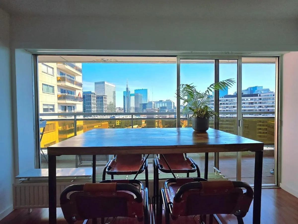 Bxl Central With City Views بروكسل شقة